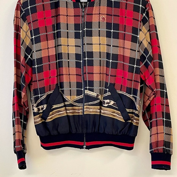Vintage Plaid Ali Miles Equestrian Jacket Size 4 Petite - Picture 1 of 9